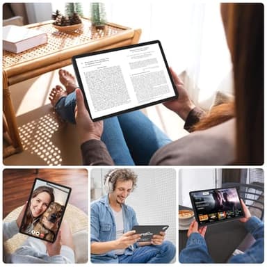 Tablet 11 inch Android 15 Tablet, 2025 Latest Update 128GB ROM 16GB RAM, 4G LTE Tableta, 5G WiFi+Cellular, Octa-Core MTK8786, 21MP Dual Camera,1TB Expand, Incell FHD Screen, T-Mobile SIM Card Support - Image 9