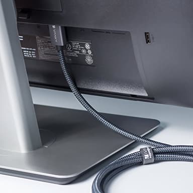 IVANKY DisplayPort Cable 6FT/2 Pack, Nylon DP to DP Cord, High Speed 4K Display Port to Display Port 6ft Cable, Supports 2K@165Hz and 4K@60Hz, DP Cord Compatible with PC, Laptop, TV - 6.6ft - Image 9