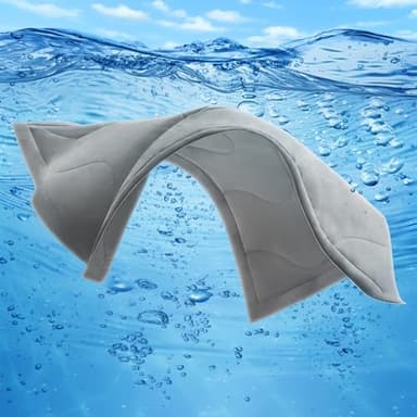 FineMay Cooling Comforter Queen Size, Double-Sided Cooling Blanket for Hot Sleepers & Night Sweats, Arc-Chill Q-Max > 0.4 Breathable Ice Blanket, Lightweight Cold Comforter (80''x90'', Light Grey) - Image 8