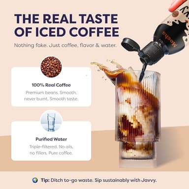 Coffee Concentrate - Cold Brew Coffee, Perfect for Hot or Iced Instant Coffees, Hot Drinks, Cold Brew Concentrate, 35 Servings - Mocha - Image 6