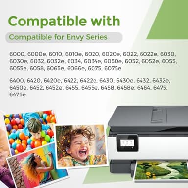 67XL Ink Cartridge Black/Color Combo Pack Replacement for HP Ink 67 67XL HP67 XL HP67XL for 2700 2700e 2752 2752e 2742e 2755e 4100 4100e 4152e 4155e 6000 6055e 6400 6458 6458e 6455e Printer - Image 3