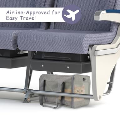 Prodigen Cat Carrier Dog Carriers for Small Dogs Soft Slided Airline Approved Collapsible Pet Travel Carrier, Small (16.3" L x 11.8" H x 12.4" W) - Image 2