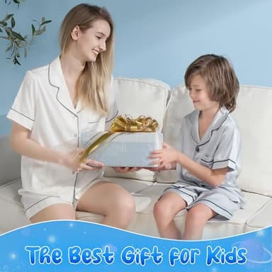 LUXEAR Cooling Blanket, Glow in the Dark Blanket Star Cosmic Cool Blanket for Boys Girls Gift Cooling Throw Blanket Keep Child/Adults Cool All Night Soft Breathable Summer Blanket for Bed Sofa 59x79in - Image 6