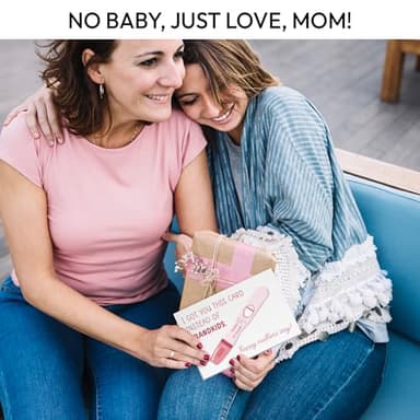 Funny Mothers Day Card For Mom From Son, Daughter, Kid, For Wife From Husband, Happy Card For First Time Mama, Cute, Gag, Hilarious, Humor Gifts Ideas For Bonus, Stepmom, 8"x5.3" (Grandkids) - Image 2