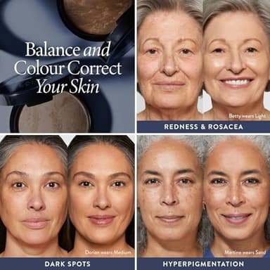 LAURA GELLER NEW YORK Award-Winning Baked Balance-n-Brighten Color Correcting Powder Foundation - Porcelain - Buildable Light to Medium Coverage - Demi-Matte Natural Finish - Image 5