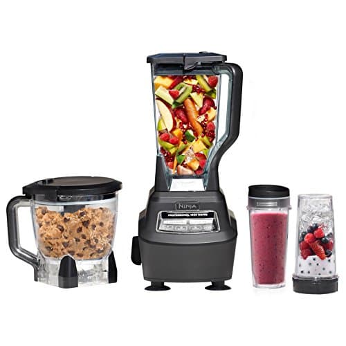 Ninja Mega Kitchen System, 1500W, 72 oz. Full-Size Blender & 8-Cup Food Processor with (2) 16 oz. To-Go Cups, Total Crushing Technology - Smoothies, Ice Crushing, Purees, Dough & More, Black, BL770 - Image 1