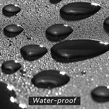 BearCover Heavy Duty Leatherette Billiard Pool Table Cover, Waterproof & Tearproof Covers for Pool Table 7/8/9FT Fitted (8 Feet/ Black) - Image 8