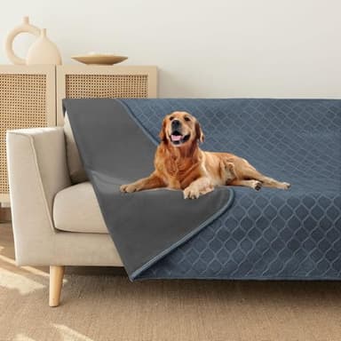 fuguitex Waterproof Dog Blanket Bed Cover Dog Crystal Velvet Moroccan Fuzzy Cozy Plush Pet Blanket Throw Blanket for Couch Sofa - Image 6