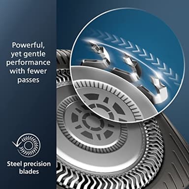 Philips Norelco Shaver 5400, Rechargeable Wet & Dry Shaver with Pop-Up Trimmer, S5880/81 - Image 4