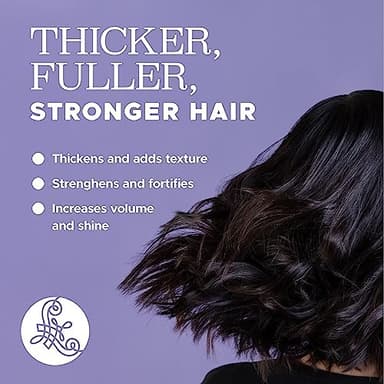 Luseta Biotin Shampoo and Conditioner for Hair - Thickening Shampoo for Thinning Hair- Infused with Argan Oil to Damaged Dry Hair - Sulfate Free Paraben Free-2 x 16.9 fl oz - Image 6