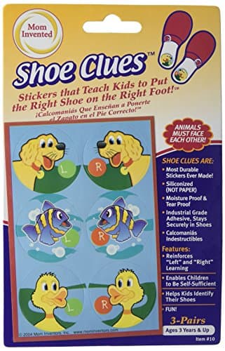 Mom Invented Shoes Clues for Learning Left & Right Shoes - Image 1