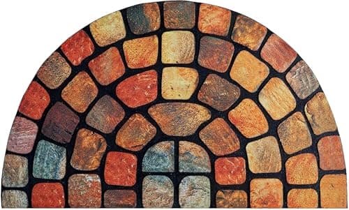 ubdyo Unique in Style Front Door Mat - Low Pile Front Door Mat Outside Entrance - Muddy Dirt Trapping Welcome Matt Outdoor - Rubber Backing Anti Slip Indoor Doormat Entrance, 29" x 17" - Image 1