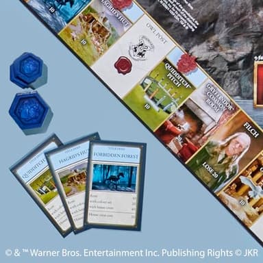 Monopoly Harry Potter Edition Board Game | A Magical Adventure at Hogwarts | Ages 8 and Up | 2 to 6 Players | Family Games | Gifts for Kids and Adults - Image 8
