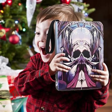 EYEGLEAM Card Binder for MTG/TCG,9 Pocket Trading Card Binder for YGO/PTCG,Holds 720 Cards,Collector Card Album for Standard Game Cards,Toys Gifts(Purple) - Image 6