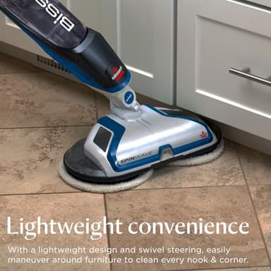Bissell® SpinWave Hard Floor Expert Corded Spin Mop Cleaner with Washable mop Pads for Sealed Hard Floors, 20393 - Image 3