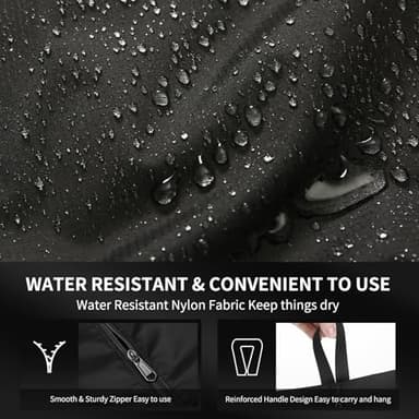 Yupoxiu Smell Proof Cleat Bag - Odor Absorbing, Water-Resistant & Lightweight Shoe Organizer for Soccer, Golf, Gym & Travel - Image 3