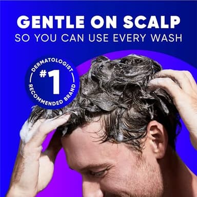 Head & Shoulders Clinical Dandruff Shampoo Twin Pack, Prescription Strength, Oil & Flake Control, Seborrheic Dermatitis Relief, Citrus, 13.5 Fl Oz Each (Set of 2) - Image 6