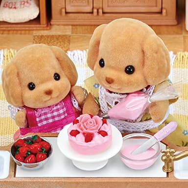 Calico CrittersToy Poodle Family, 3 inches - Image 3