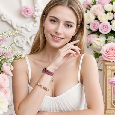 DaQin Floral Engraved Band Compatible with Samsung Watch Bands 6 5 4/Galaxy Watch 5 Pro/Watch 6 4 Classic/Active 2, 20mm Silicone Sport Replacement Strap for Galaxy Watch 7 Band Women Men, Wine Red - Image 7