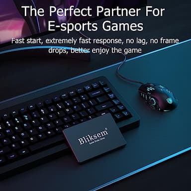 Bliksem SSD 256GB SATA III 6Gb/s Internal Solid State Drive 2.5″ 7mm(0.28″) 3D NAND TLC Chip Up to 550 Mb/s for Laptop and Pc KD650 (Black 256GB) - Image 3