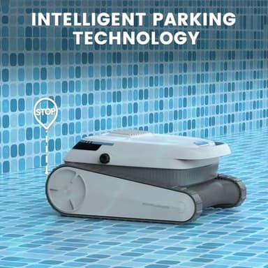 AIRROBO Pool Vacuum for Inground Pools, Smart Navigation Pool Cleaner Robot, Wall Climbing Pool Cleaner, Cleans Pool Floors, Walls & Waterline, 120 Min Run Time, for Above Ground & Inground Pools - Image 7