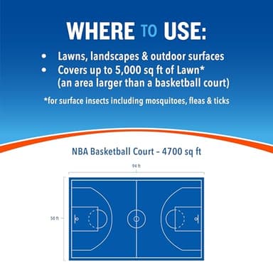 Cutter Backyard Bug Control Spray Concentrate (2 Pack), Kills Mosquitoes, Fleas & Listed Ants, 32 fl Ounce - Image 8