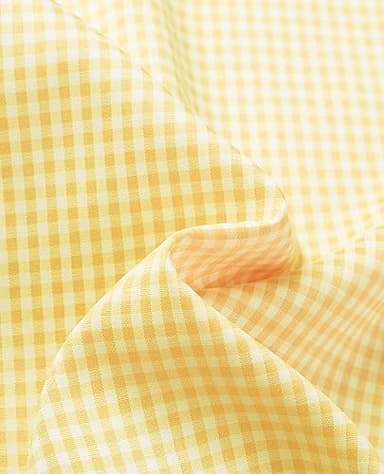 siliteelon Button Down Plaid Shirts for Women Long Sleeve Formal Work Dress Wrinkle Free Blouses Tops Yellow & White Plaid XX-Large - Image 5