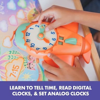 Educational Insights Time to Fly - Telling Time Board Game, Toddler Learning Clock Toy, Preschool Board Games, Number Recognition, Learn to Read Digital and Analog Clocks for Kids Ages 4+ - Image 2