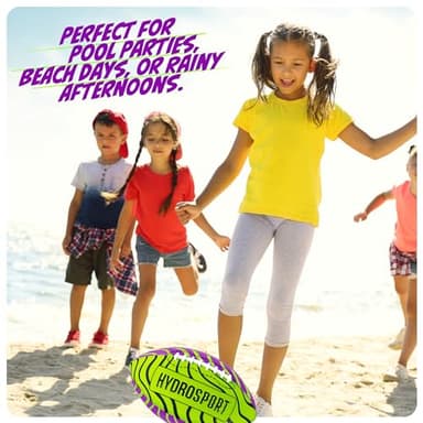 Water Football for Pool, Beach, Lake - Waterproof Pools Toys for Kids Ages 8-12 - Boys Gift - Swimming Balls Sports - Family Games - Teens Boys & Adults Fun - Outdoor Accessories - Birthday Gifts - Image 7