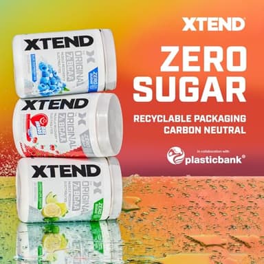 Xtend XTEND Original BCAA Powder 7g BCAA and 2.5g L-Glutamine, Sugar Free Post Workout Muscle Recovery Drink with Amino Acids for Men & Women, 30 Servings - Image 5