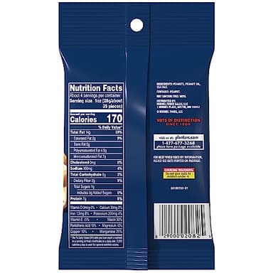Planters Salted Peanuts, 4 Ounce (Pack of 12) - Image 2