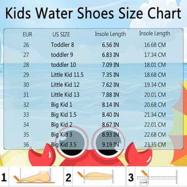 Quickshark Kids Water Shoes Boys Girls Barefoot Aqua Socks Lightweight Quick Dry Sandals Slip On Walking Sneakers for Beach Pool Swim 1-Pink 1 Big Kid - Image 6