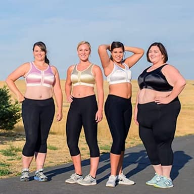 we fleece 3 Pack Plus Size Capri Leggings for Women -Stretchy X-Large-4X Tummy Control High Waist Spandex Workout Yoga Pants - Image 2