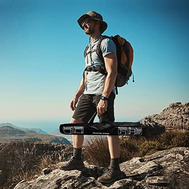 Portable Projector Screen Outdoor Movie: Foldable Rear 4K Projection Screens Stand for Camping Travel Backyard Video 100 inch - Image 8