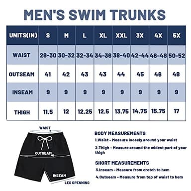 KAILUA SURF Mens Swim Trunks Long, Quick Dry Boardshorts, 9 Inches Inseam Bathing Suits with Mesh Lining - Image 7