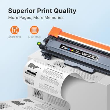 E-Z Ink Compatible Toner Cartridge Replacement for Brother TN830XL TN830 TN 830 Toner Cartridges to use with HL-L2460DW DCP-L2640DW HL-L2480DW HL-L2400D HL-L2405W MFC-L2820DW Printer (3 Black) - Image 3