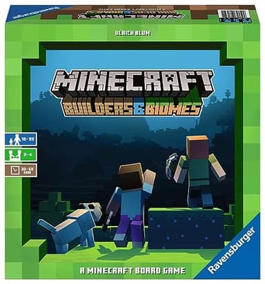 Ravensburger Minecraft: Builders & Biomes - Engaging Strategy Board Game | Ideal for 2-4 Players | Perfect for Ages 10 & Up | Authentic Minecraft Experience | Great Gift for Minecraft Enthusiasts - Image 1