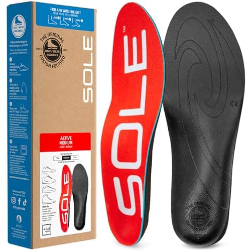 SOLE Active Medium Shoe Insoles - Men's Size 8/Women's Size 10 - Image 1