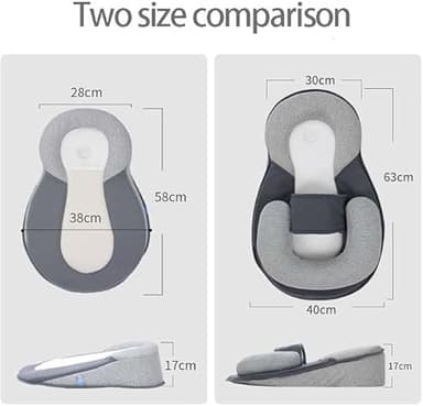 NGMSLPM RestNest Baby Bed Acid Reflux with Strap, Keesley Rest Nest Baby Bed, for Comfortable Play & Feeding Support (Regular) - Image 2