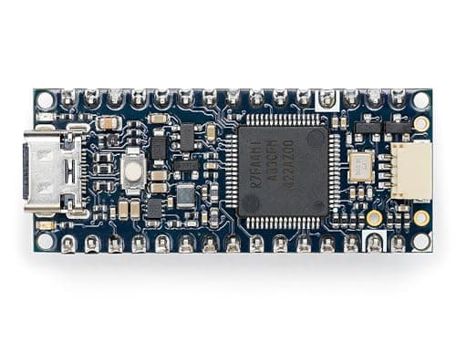 Arduino Nano R4 with Headers [ABX00143] – Compact Renesas RA4M1 Microcontroller Board, Pre-Soldered for Breadboarding, Qwiic Connector, Programmable RGB LED, Compatible with Arduino IDE - Image 1