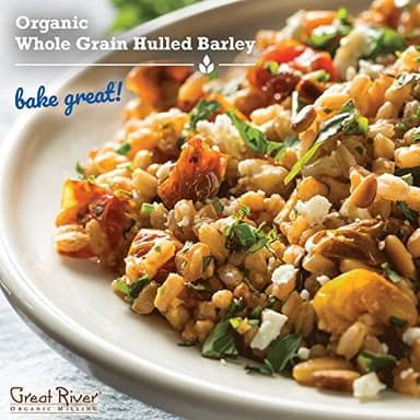 Great River Organic Milling Organic Hulled Barley Grain | Whole Grain Barley for Home Milling, Cooking, and Baking | High Fiber, Non GMO, Kosher | 25 Lb - Image 6