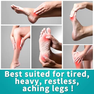 COOLOVER Compression Socks for Women and Men - Best for Circulation, Running, Athletic, Recover, Nurse, Travel, Large-X-Large - Image 4