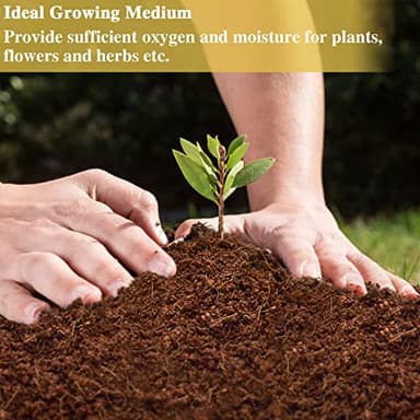 ZeeDix 2 Pack Coconut Fiber Substrate, 100% Organic Coconut Husk Coco Coir Brick Terrarium Bedding for Reptiles, Tortoise, Bearded Dragon, Leopard Gecko, Snake, Hermit Crabs, Frogs, Tarantula - Image 7