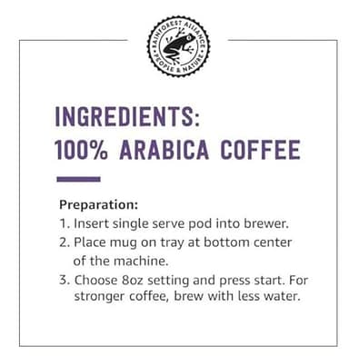 Amazon Brand - Solimo Medium Roast Coffee Pods, Kona Blend, Compatible with Keurig 2.0 K-Cup Brewers, 100 Count - Image 6