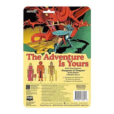Super7 Dungeons & Dragons Efreeti - 3.75" Dungeons and Dragons Action Figure with Accessory Vintage Collectibles and Retro Toys - Image 4