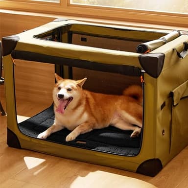 Bedsure Washable Dog Crate Bed for Large Dogs, Soft Foam Floor Pet Mat, Versatile Lightweight Pet Crate Pad for Cages - Image 7