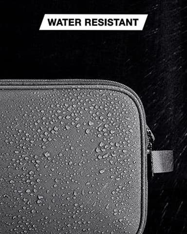 BAGSMART Toiletry Bag for Men, Travel Toiletry Organizer Dopp Kit Water-resistant Shaving Bag for Toiletries Accessories, Door Room Essentials,Grey-large - Image 6