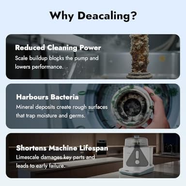 Papablic Descaling Tablets, 25 Count – Compatible with Baby Brezza, Momcozy, Papablic Bottle Washer, Warmer, Sterilizer & Formula Maker – Removes Milk & Limescale for Better Performance - Image 2