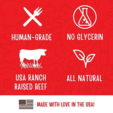 Full Moon All Natural Human Grade Dog Treats, Essential Beef Savory Sticks, 22 Ounce, 1.375 Pound (Pack of 1) - Image 5