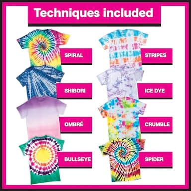 Tulip One-Step Tie-Dye Party Kit, Set of 123 - Image 6